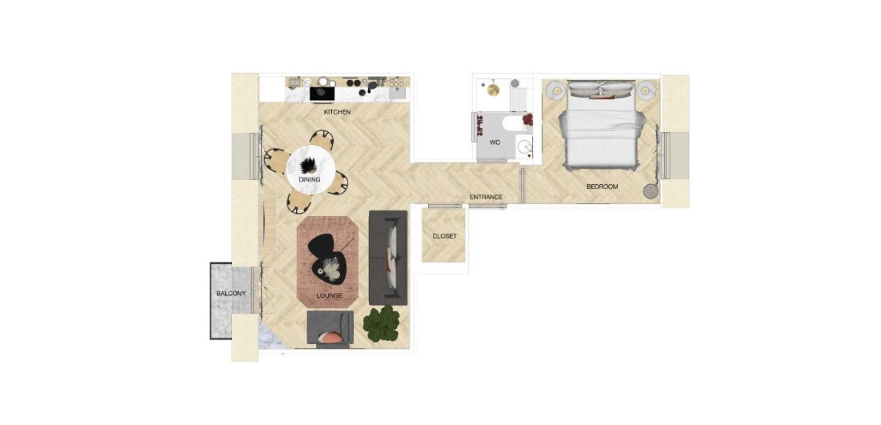 Newly Renovated Apartment With Balcony, Ac, Fiber Internet Monte Carlo Exteriör bild
