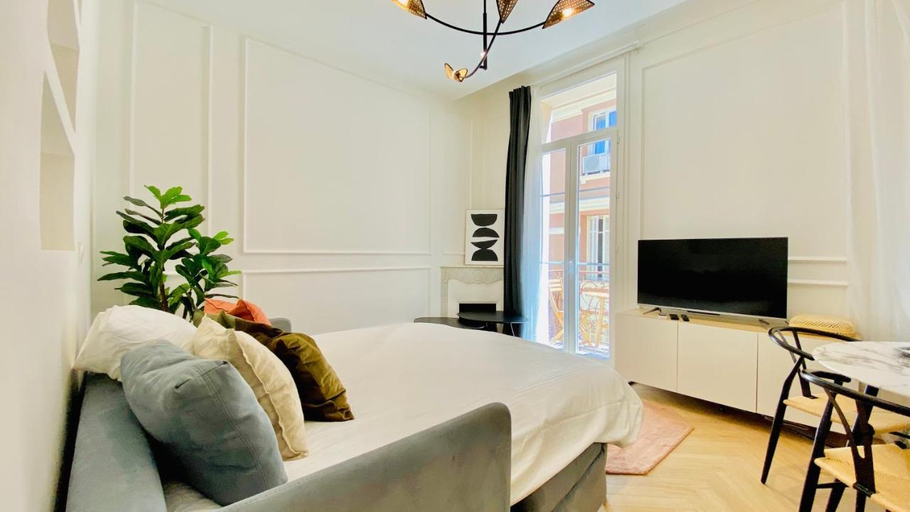 Newly Renovated Apartment With Balcony, Ac, Fiber Internet Monte Carlo Exteriör bild