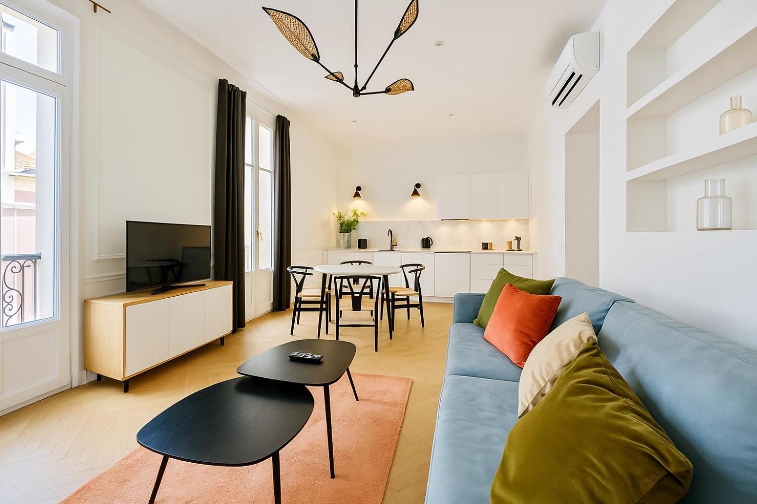 Newly Renovated Apartment With Balcony, Ac, Fiber Internet Monte Carlo Exteriör bild